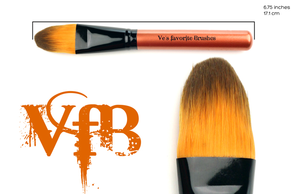 Ve's Favorite Brushes Fantasy Paint brush used to place the cream contour color
